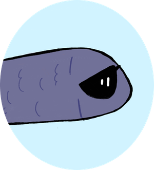 Fish wearing sunglasses